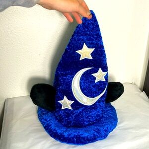 DISNEY‎ EARS WORLD DISNEYLAND BLUE WIZARD HAT MICKEY EARS HOLLYWOOD STUDIO